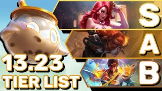 My Strategy amp Tierlist For Climbing Patch 1323  TFT Guide Teamfight Tactics [upl. by Aicilas]