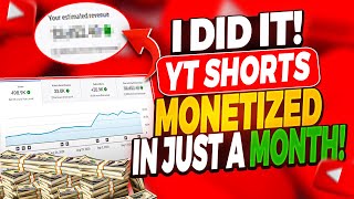 I monetized Youtube shorts automation channel in just 30 days Step by Step explained [upl. by Chernow]