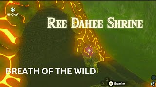 REE DAHEE SHRINETHE LEGEND OF ZELDABREATH OF THE WILDTHE CLIMBERS BANDANA CHEST LOCATION [upl. by Anaitsirk631]