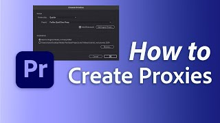 Edit faster with the NEW proxy workflow in Premiere Pro 2024 [upl. by Bayless]