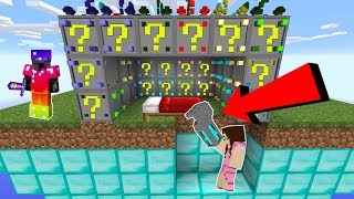 Minecraft EXTREME ROBOTIC LUCKY BLOCK BEDWARS  Modded MiniGame [upl. by Karly]