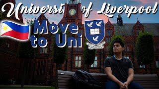 Filipino Student Movein Vlog  University of Liverpool [upl. by Hugibert]