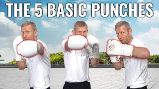 The Basic Boxing Punches Explained  How amp Why [upl. by Amilb127]