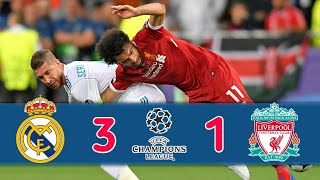 Real Madrid vs Liverpool 31 UCL Final 2018 ⟨⟨ رؤوف خليف ⟩⟩ Extended Highlights amp Goals HD [upl. by Frayne]