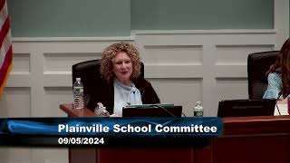 Plainville Superintendents Report [upl. by Bonnes]