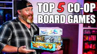 Top 5 CoOp Board Games [upl. by Aninaig485]