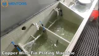 High Speed Copper Wire Tin Plating Machine [upl. by Nitsa]