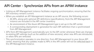 API Management amp API Center Synchronization Public Preview [upl. by Aldus]