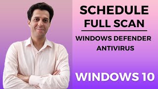 Windows 10 Schedule a Full Scan with Windows Defender Antivirus [upl. by Hoeg]