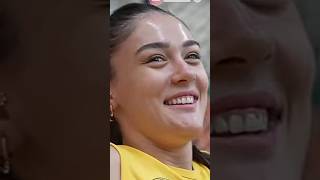 Zehra Gunes 💞 beautiful smile volleyball viral shortvideo [upl. by Acira994]