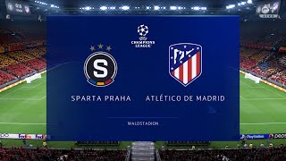 FC 24 Spartha PrahaAtlético de Madrid Champions League Jornada 5 PS4 [upl. by Astrix661]