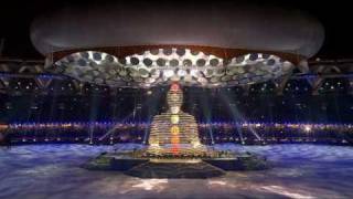 Commonwealth Games  Delhi 2010  Opening Ceremony  Yoga [upl. by Darrell]