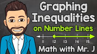 Graphing Inequalities on Number Lines  Math with Mr J [upl. by Florian]