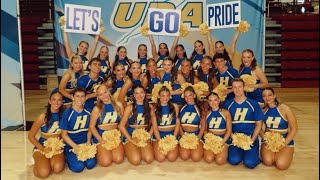 UDA College Camp Game Day  Hofstra University Dance Team [upl. by Revned346]