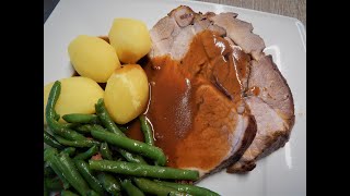 Schweinebraten ganz einfach [upl. by Yadsnil523]