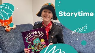 Storytime Octopants The Missing Pirate Pants with Suzy Senior [upl. by Samuelson]