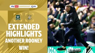 ANOTHER ROONEY WIN  Plymouth Argyle v Luton Town extended highlights [upl. by Haimorej]