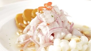 Ceviche con ¡sólo 5 Ingredientes [upl. by Ruthanne489]