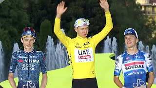 TOUR DE FRANCE 2024  Les 3 fantastiques  Le podium final à Nice [upl. by Hales744]