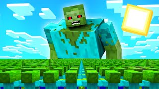 Mutant Zombie vs Redstone Golem in Minecraft… [upl. by Aliahkim509]