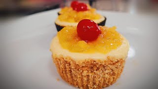 Pineapple Cheesecake Juniors Cheesecake Copycat Recipe [upl. by Meijer]