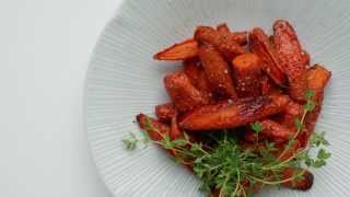 Toaster Oven Roasted Carrots  12 Simple Cooking [upl. by Colp746]