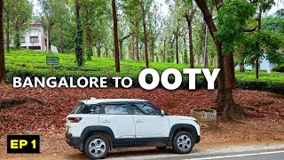 Ep 1  Bangalore to Ooty Road Trip via Bandipur amp Gudalur  Ooty Tour Guide  Ooty Travel Vlog ooty [upl. by Iniffit]