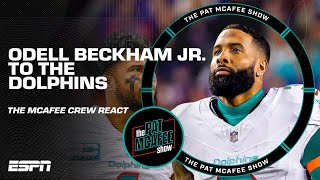 I LIKE IT A LOT 🗣️ Pat McAfee PUMPED for Odell Beckham Jr to the Dolphins  The Pat McAfee Show [upl. by Calysta]