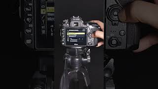 Nikon D7500 Microphone Sensitivity Settings  Nikon DSLR External Microphone Settings shorts nikon [upl. by Auria]