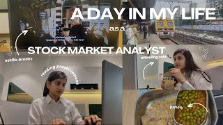 A day in my life as a STOCK MARKET ANALYST📈  Earnings Season Episode📞 [upl. by Tengler]