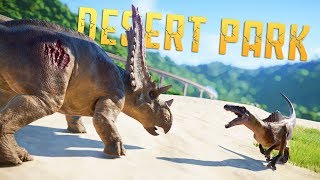 DESERT PARK 08  Jurassic World Evolution [upl. by Nreval507]