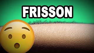 Learn English Words FRISSON  Meaning Vocabulary with Pictures and Examples [upl. by Atnoid602]