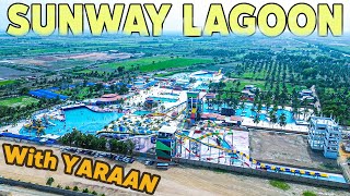 Sunway Lagoon Water Park 2024  Gharo Thatta  Karachi  Drone view  Yaraan [upl. by Onaicnop]