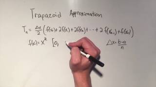 Trapezoid Rule Trapezoid Approximation [upl. by Salisbarry930]