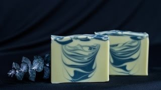 Natural Soap Color with Infused Oils  Hanger Swirl  Homemade Soap [upl. by Inoue]