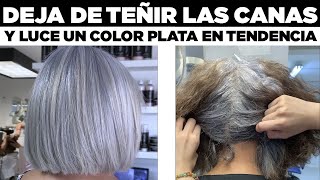 Cómo CUBRIR CANAS RÁPIDO con Cualquier COLOR 👩‍🦳  Colorimetría [upl. by Ahsinik]