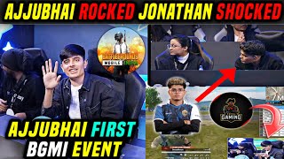 TOTAL GAMING FIRST EVENT  AJJUBHAI FIRST BGMI EVENT  AJJUBHAI VLOG  TOTAL GAMING [upl. by Aiken171]