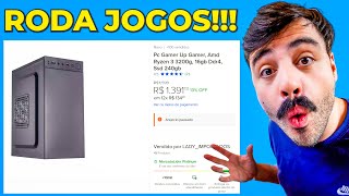 comprei um PC Gamer BARATO de R1400 do Mercado Livre [upl. by Mendoza721]