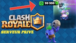 Comment Télécharger un Serveur Privé sur Clash Royale  Lun des meilleurs [upl. by Bethany190]