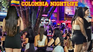 🇨🇴 THE FAMOUS NIGHTLIFE IN MEDELLIN COLOMBIA 2024 [upl. by Hgeilhsa]