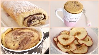 ♡ 4 Recettes rapides amp faciles pour le goûter [upl. by Nesyla]