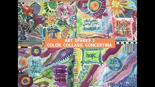 COURSE PREVIEW ART SPARKS 2 quotColorCollageConcertinaquot [upl. by Tseng]