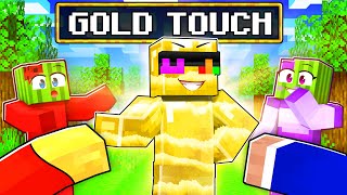 Sunny Has GOLD TOUCH In Minecraft [upl. by Margette]