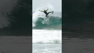 This is How to Surf a Radical Air Reverse surfing surf surfer shorts satisfying surfmore [upl. by Ennovihc]