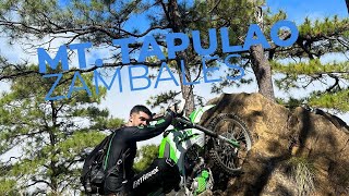 MT TAPULAO TRAIL  WALANG KATAPUSANG BATO BATO  HARD ENDURO [upl. by Nadual]