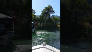 A snapshot of a boat tour in Dalyan Türkiye 🇹🇷 shorts [upl. by Notreve]