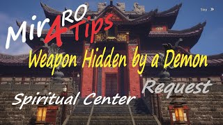 MIR4 Weapon Hidden by a Demon Request Spiritual Center Mir4RoTips [upl. by Shanley170]