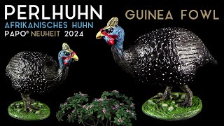 Papo ® Perlhuhn  Afrikanisches Huhn  Guinea Huhn  Guinea Fowl  Neuheit 2024 New  Review [upl. by Wennerholn307]