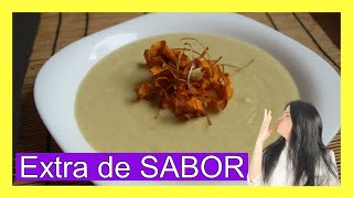 Cómo hacer Crema VICHYSSOISE vegana ✅Crema de puerros vichisua Muy fácil 👉TRUCO para más sabor [upl. by Aeli]