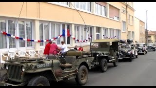 70ème anniversaire de la libération de MontceaulesMines 6 septembre 2014 [upl. by Liahkim]